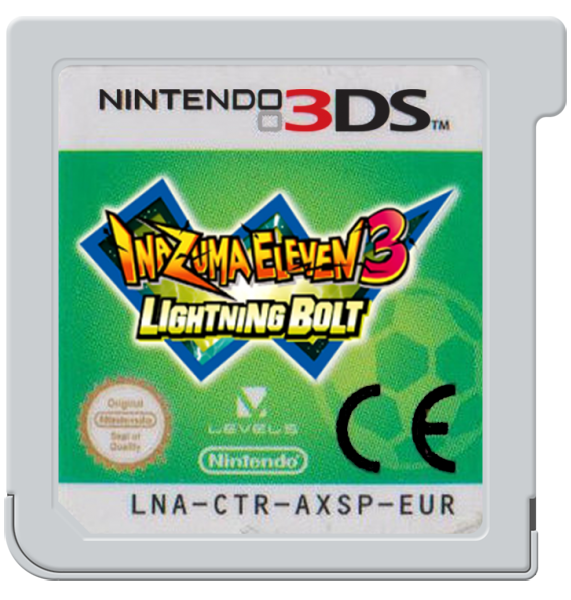 Inazuma Eleven 3 - Foudre celeste – cartouche disque seul