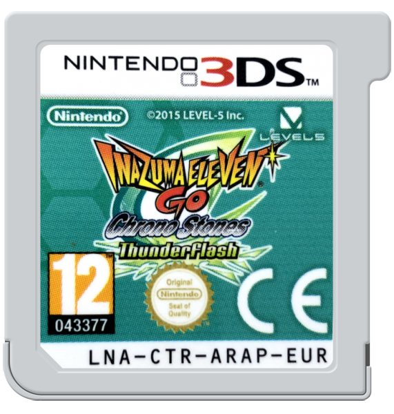 Inazuma Eleven Go 2 : Chrono Stone : Tonnerre – cartouche disque seul