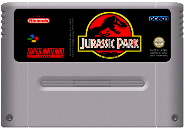 Jurassic Park Super Nintendo PAL FR – Aventure Super Nintendo disque seul testé Jurassic Park Super Nintendo PAL FR – Aventure Super Nintendo disque seul testé