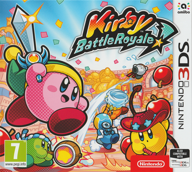 kirby battle royale 3ds – jaquette avant PAL FR