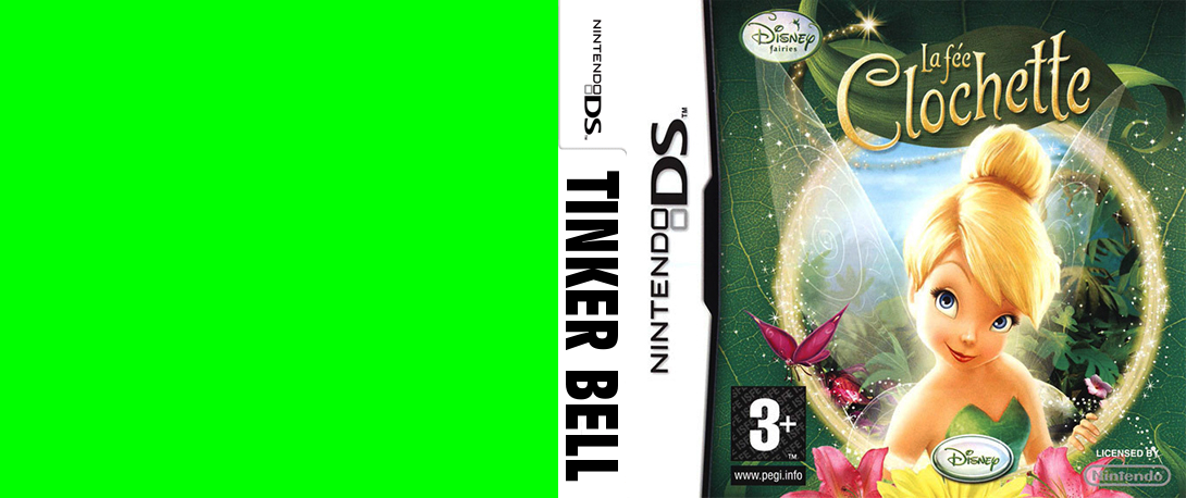 la fee clochette ds – jaquette dépliée Nintendo Wii