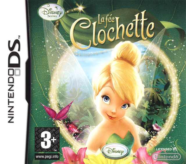 la fee clochette ds – jaquette avant PAL FR