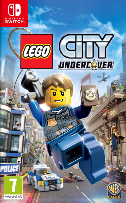 lego city undercover switch – jaquette avant PAL FR