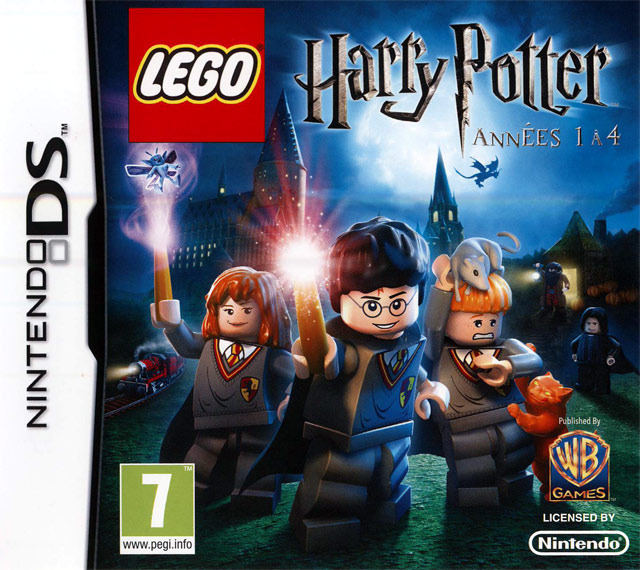 lego harry potter annees 1 4 ds – jaquette avant PAL FR