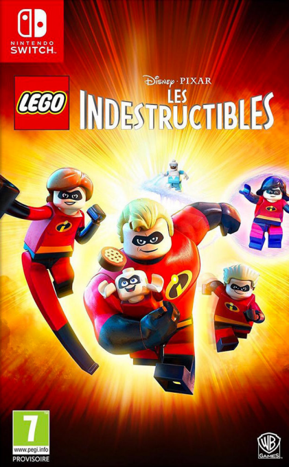 lego les indestructibles switch – jaquette avant PAL FR