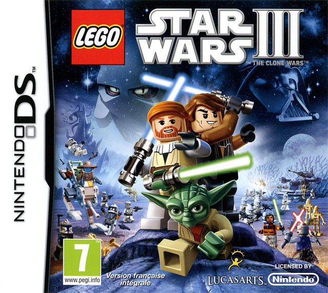 lego star wars iii the clone ds – jaquette avant PAL FR