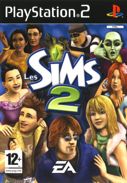 Les Sims 2 Sony PlayStation 2 PAL FR – Simulation de vie Sony PlayStation 2 très bon état testé