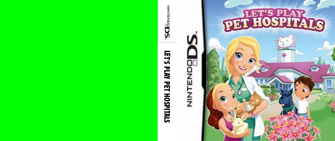 let play pet hospitals ds – jaquette dépliée Nintendo Wii