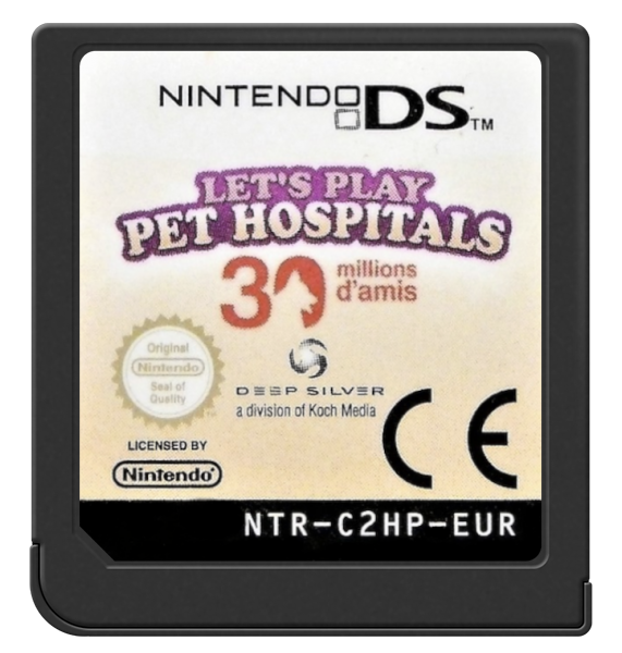 Let's Play Pet Hospitals – cartouche disque seul