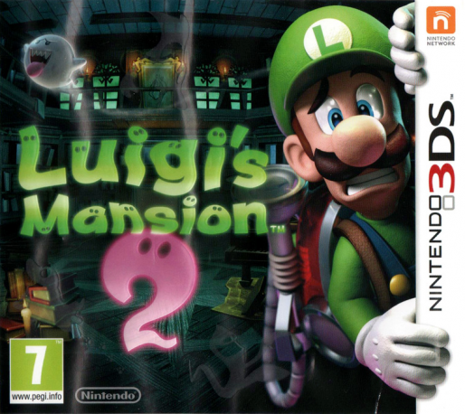luigi mansion 2 3ds – jaquette avant PAL FR