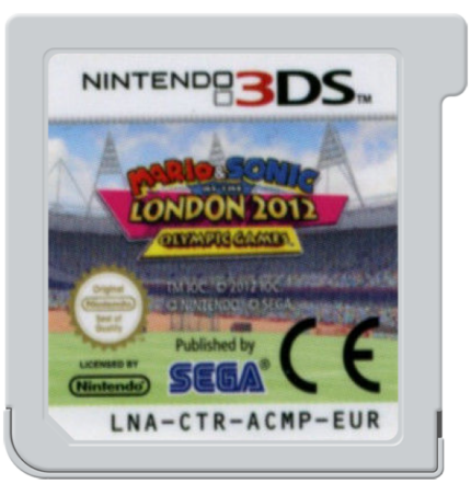 Mario & Sonic aux Jeux Olympiques de Londres 2012 – Nintendo 3DS PAL FR | Cartouche Seule, Sans Boîtier – Testé