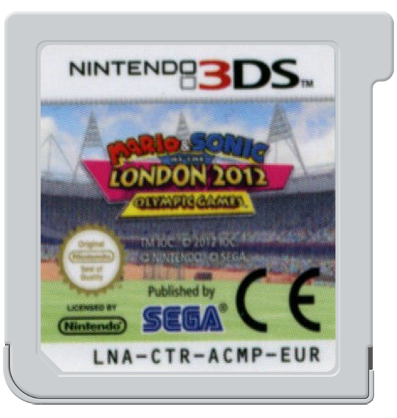 Mario & Sonic aux Jeux Olympiques de Londres 2012 – cartouche disque seul