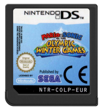 Mario & Sonic Aux Jeux Olympiques D'hiver – Nintendo DS PAL FR | Cartouche Seule, Sans Boîtier – Testé