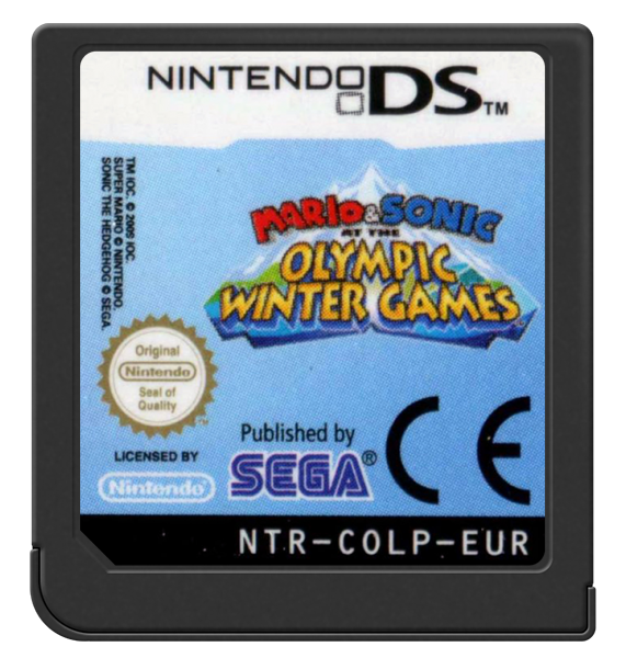 Mario & Sonic Aux Jeux Olympiques D'hiver – cartouche disque seul