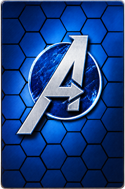 Marvel Avengers Steelbook Edition PS4 – jaquette avant, neuf sous blister