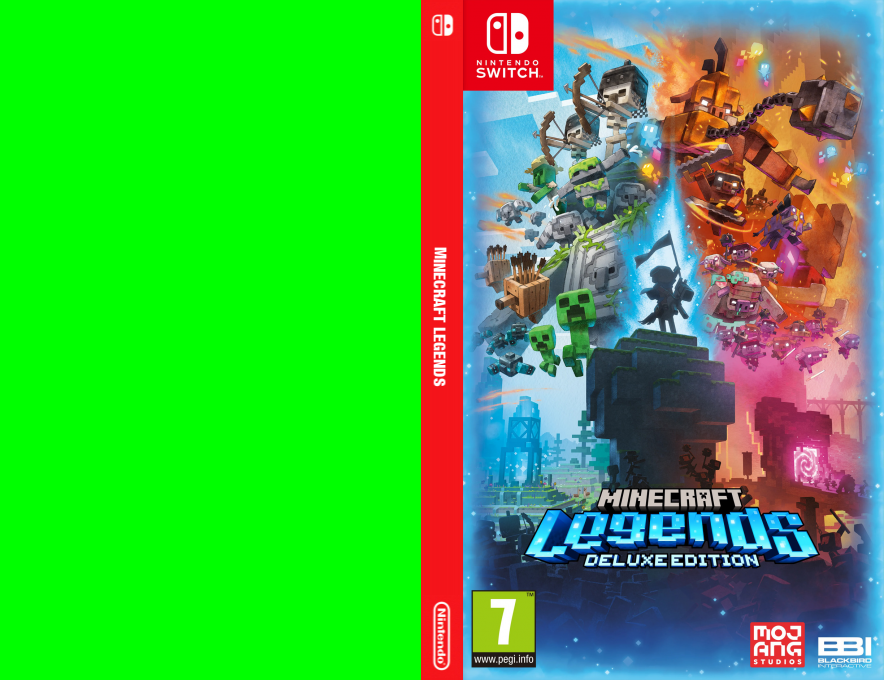 minecraft legends switch – jaquette dépliée Nintendo Wii