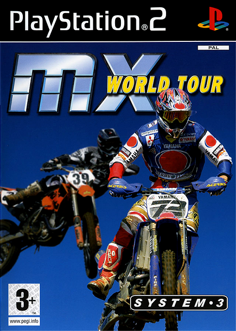Mx World Tour Sony PlayStation 2 PAL FR – Course Sony PlayStation 2 très bon état testé