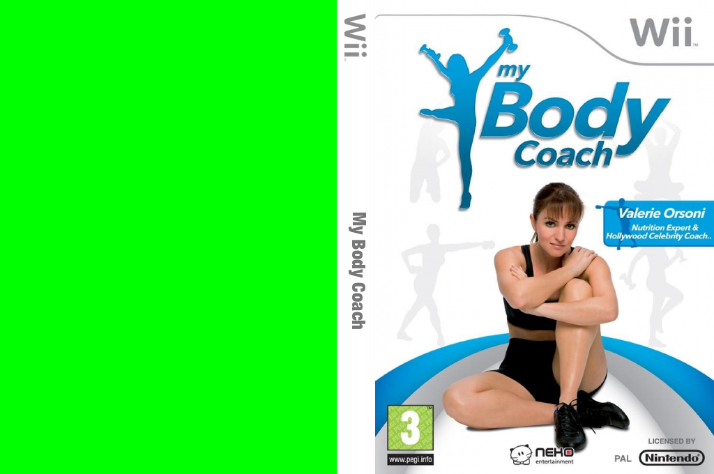 my body coach wii – jaquette dépliée Nintendo Wii