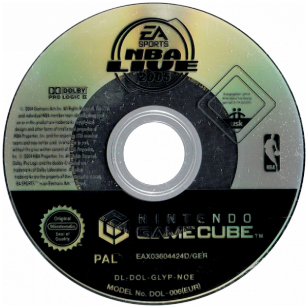 NBA Live 2005 Nintendo GameCube PAL FR – Basketball Nintendo GameCube disque seul testé