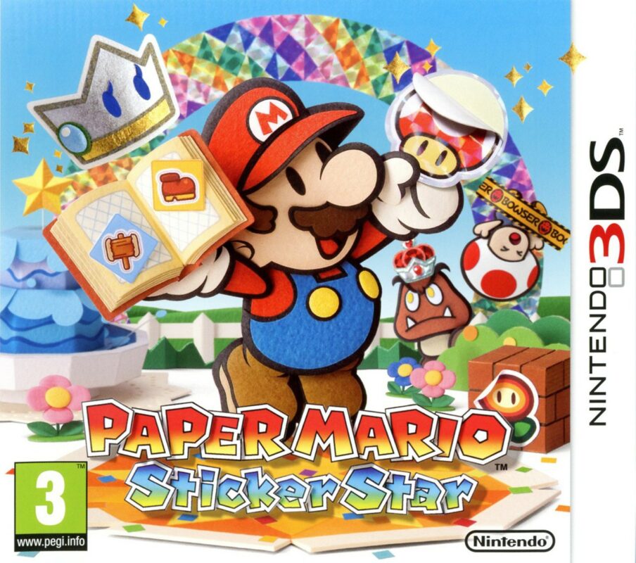 Paper Mario : Sticker Star Nintendo 3DS PAL FR – RPG Nintendo 3DS très bon état testé