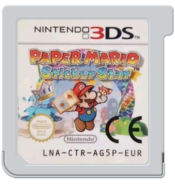 Paper Mario : Sticker Star – cartouche disque seul
