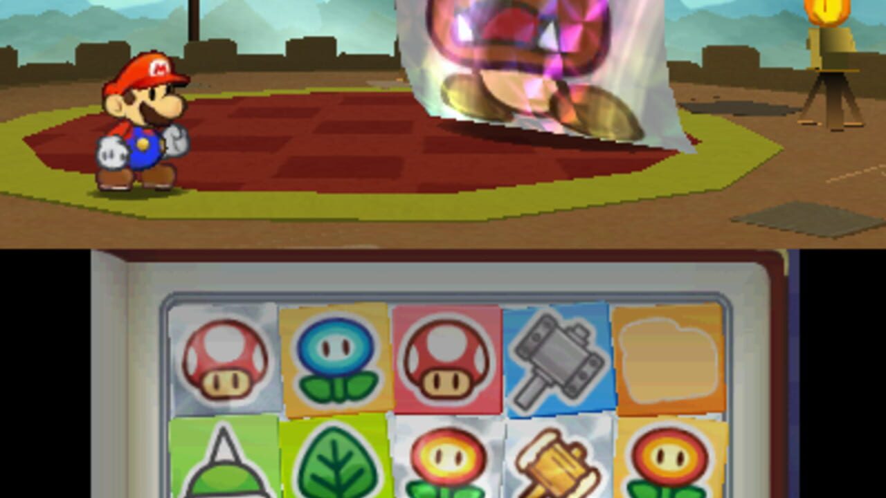 paper mario sticker star 3ds – capture d'écran gameplay Nintendo Wii