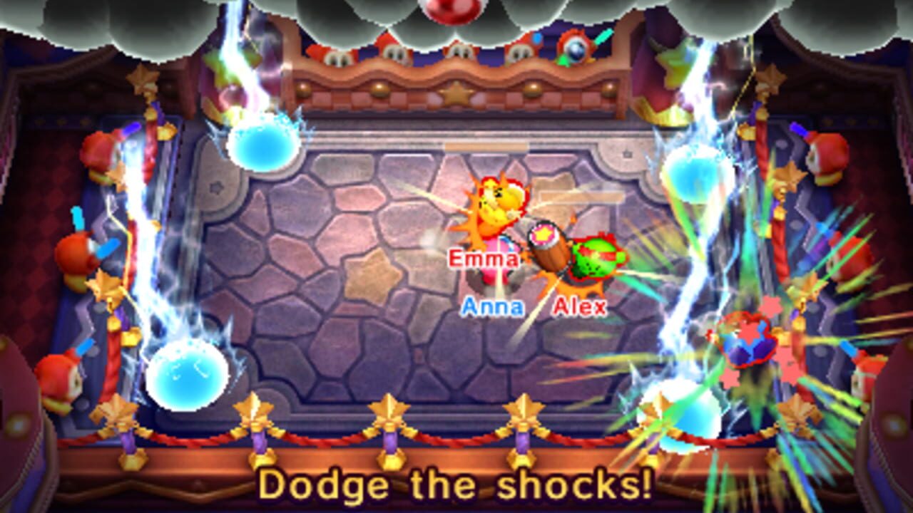 kirby battle royale 3ds – capture d'écran gameplay Nintendo Wii