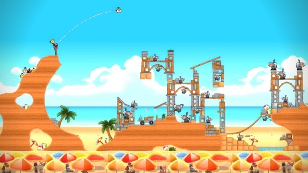 angry birds trilogy 3ds – capture d'écran gameplay Nintendo Wii