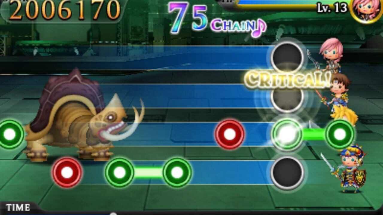 theatrhythm final fantasy 3ds – capture d'écran gameplay Nintendo Wii