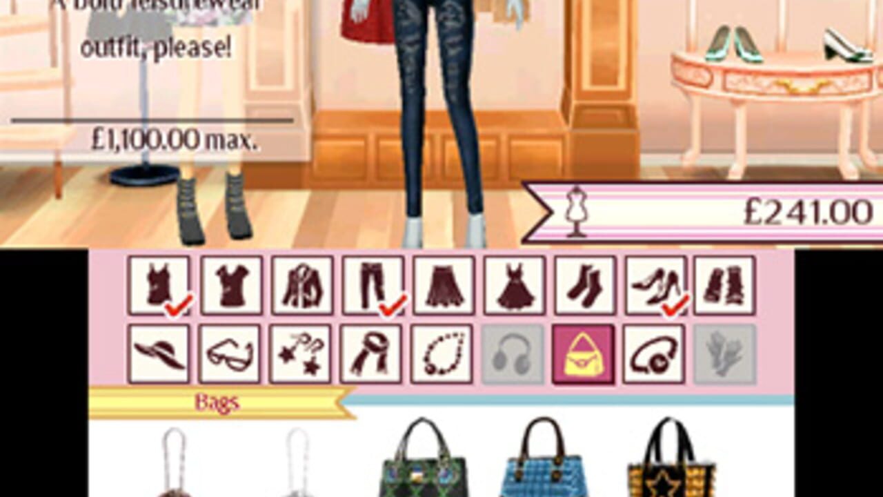 la nouvelle maison du style 3 looks de 3ds – capture d'écran gameplay Nintendo Wii
