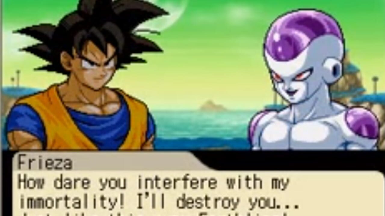 dragon ball supersonic warriors 2 ds – capture d'écran gameplay Nintendo Wii