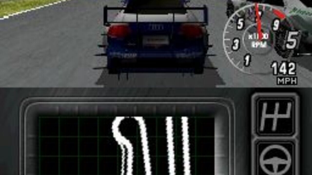 race driver create ds – capture d'écran gameplay Nintendo Wii