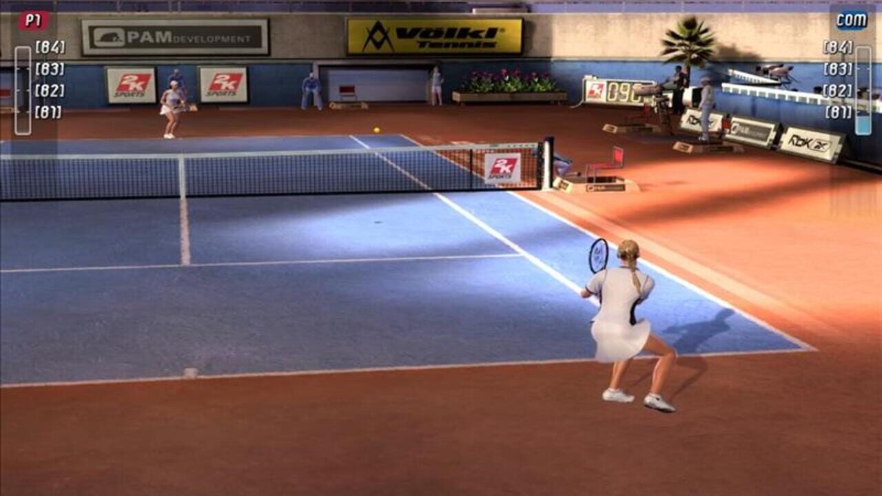 top spin 2 ds – capture d'écran gameplay Nintendo Wii