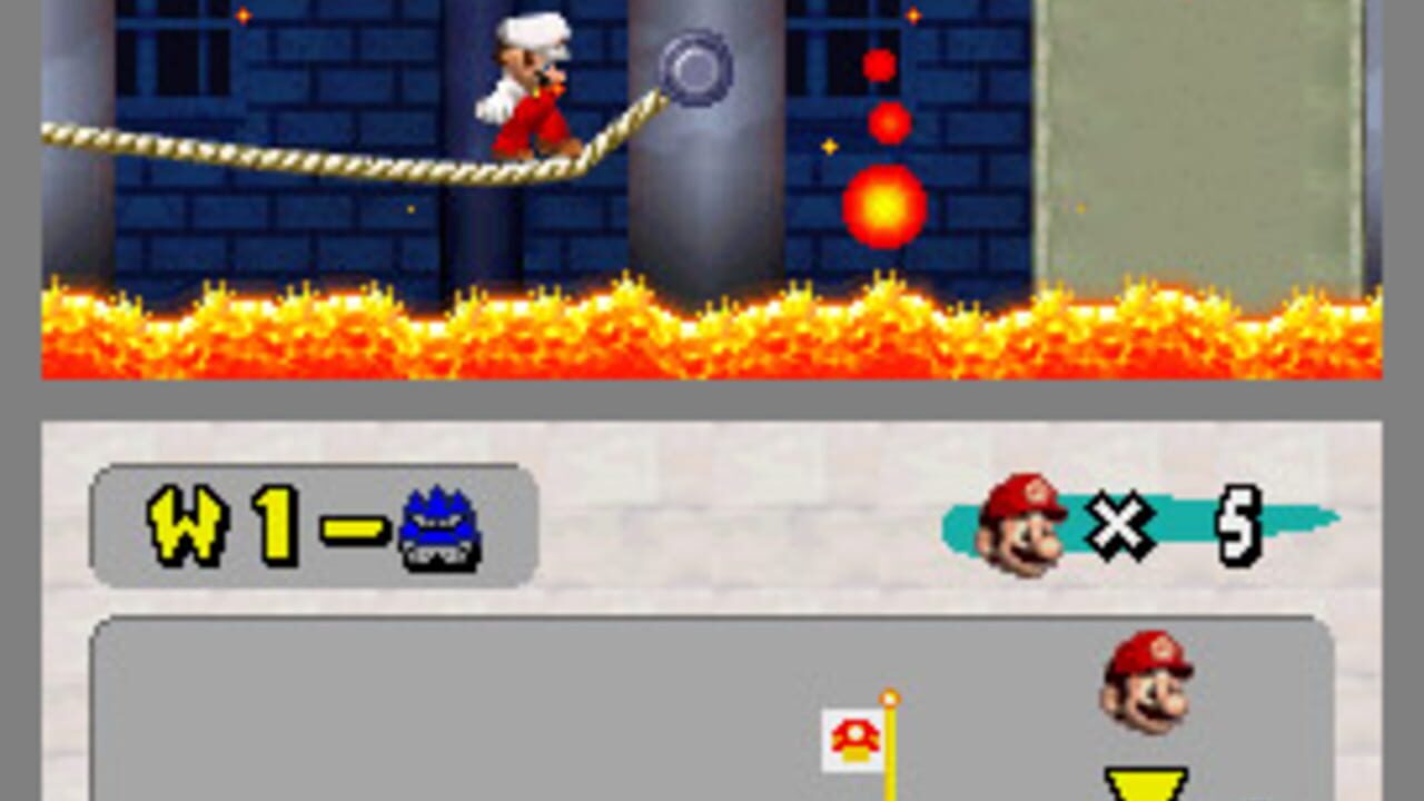 new super mario bros ds – capture d'écran gameplay Nintendo Wii