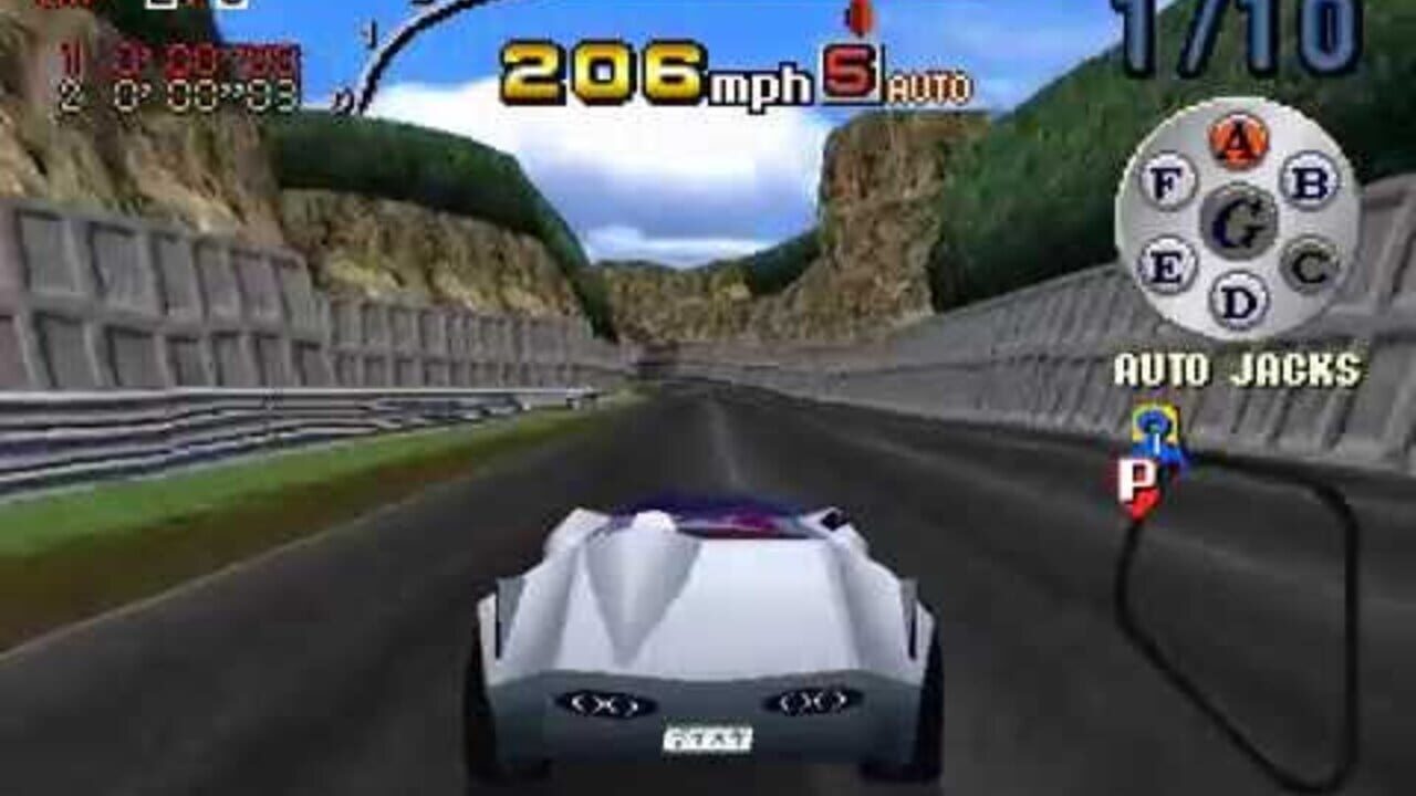 speed racer le video ds – capture d'écran gameplay Nintendo Wii
