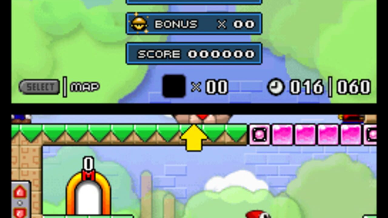 mario vs donkey kong 2 la marche des mini ds – capture d'écran gameplay Nintendo Wii