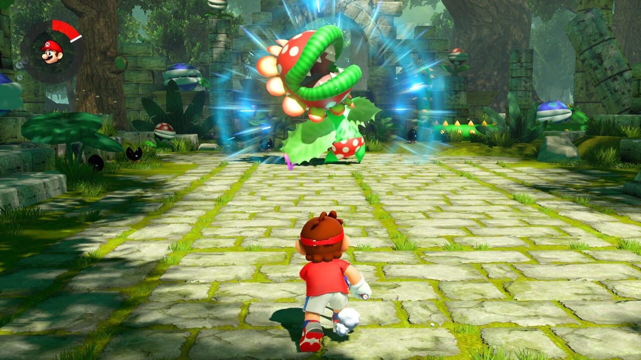 mario tennis aces switch – capture d'écran gameplay Nintendo Wii