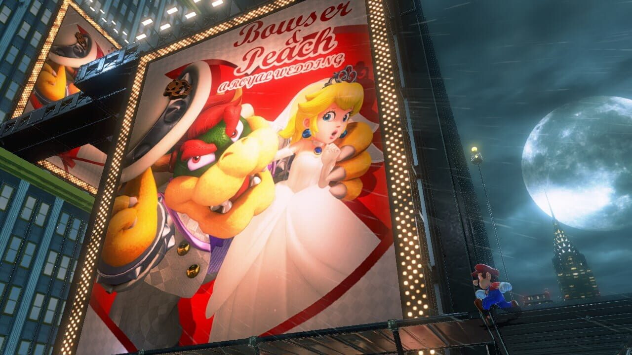 super mario odyssey switch – capture d'écran gameplay Nintendo Wii