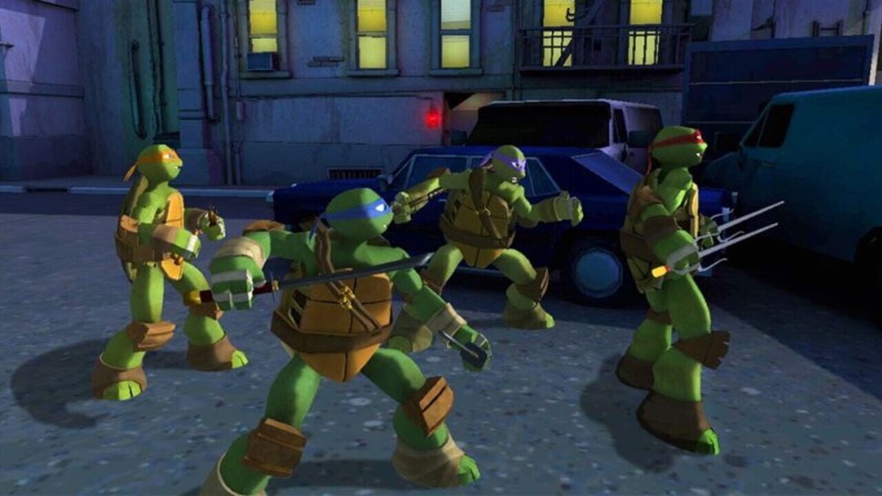 teenage mutant ninja turtles wii – capture d'écran gameplay Nintendo Wii