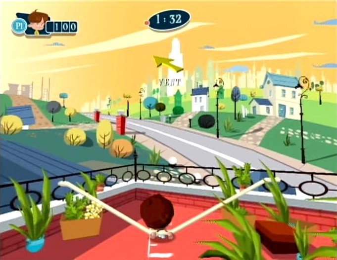 chaos la maison wii – capture d'écran gameplay Nintendo Wii