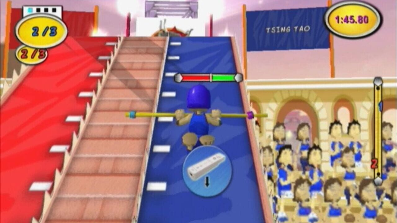 intervilles le wii – capture d'écran gameplay Nintendo Wii
