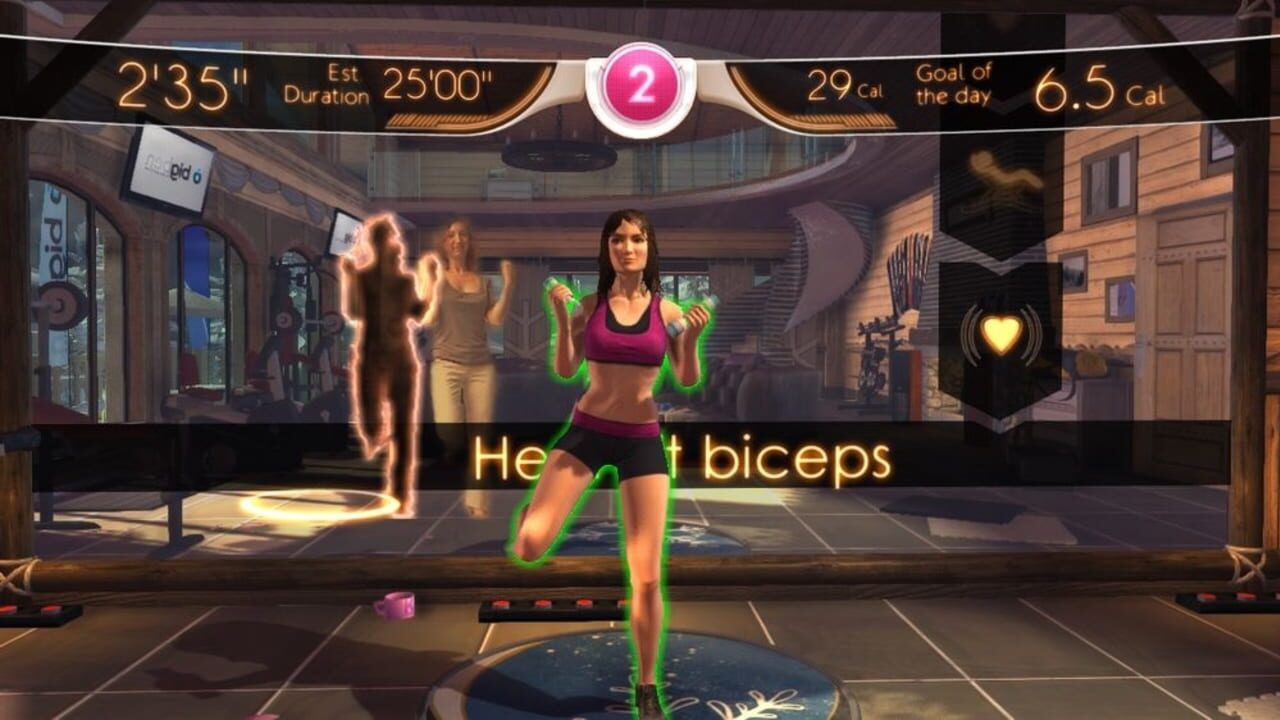 my body coach wii – capture d'écran gameplay Nintendo Wii