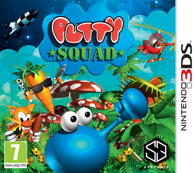 putty squad 3ds – jaquette avant PAL FR