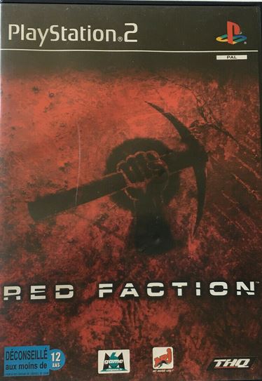 red faction ps2 – jaquette avant PAL FR