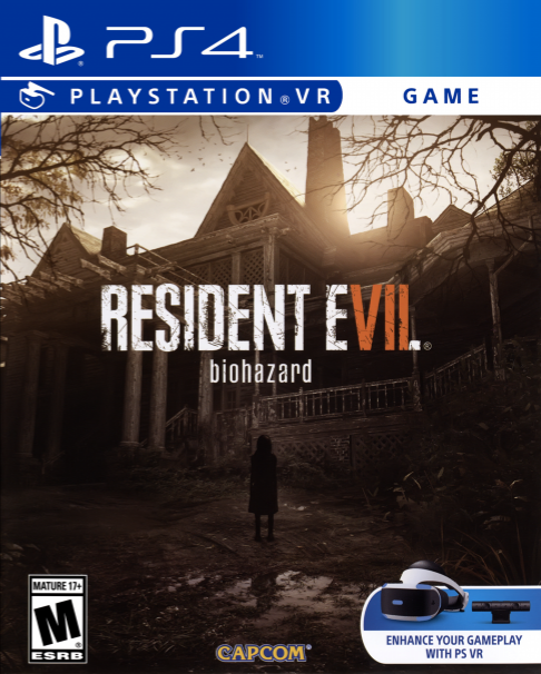 resident evil 7 biohazard ps4 – jaquette avant PAL FR