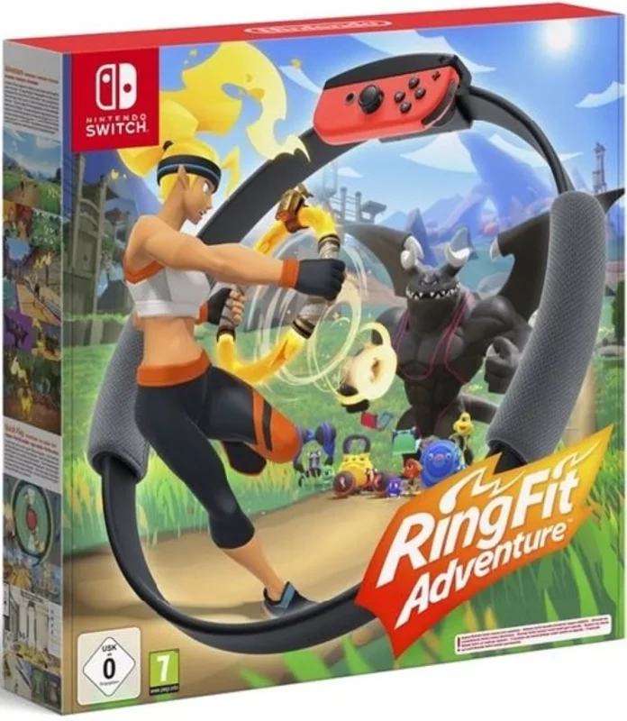 Ring Fit Adventure + Ceinture Nintendo Switch PAL FR – Fitness Nintendo Switch très bon état testé