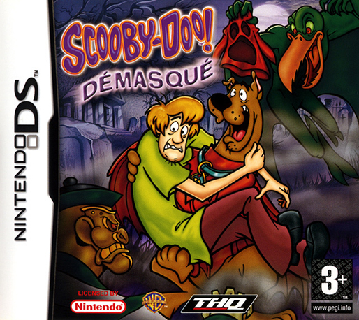 scooby doo demasque ds – jaquette avant PAL FR très bon état testé