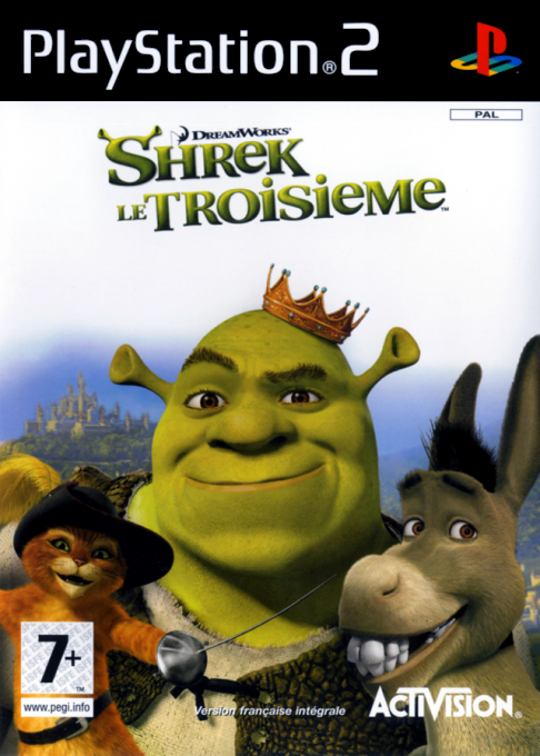 Shrek Le Troisième Sony PlayStation 2 PAL FR – Plateforme Sony PlayStation 2 très bon état testé
