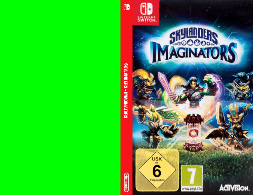 skylanders imaginators switch – jaquette dépliée Nintendo Wii