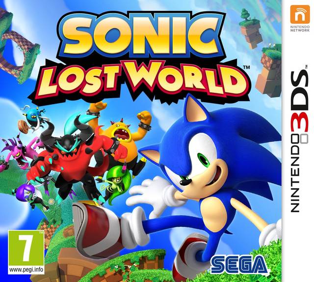 sonic lost world 3ds – jaquette avant PAL FR